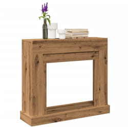 Vidaxl - Cadre de cheminée chêne artisanal 100x30x87,5cm bois ingénierie