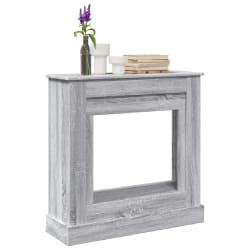Vidaxl Cadre de cheminée 90x30x90 cm - Sonoma gris