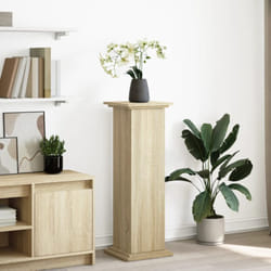 Vidaxl - Piédestal avec rangement chêne sonoma bois d'ingénierie