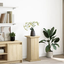 Vidaxl - Piédestal avec rangement chêne sonoma bois d'ingénierie