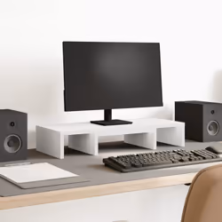 Améliorez votre espace de travail avec le support de moniteur réglable pour un meilleur confort de visualisation et un meille ...