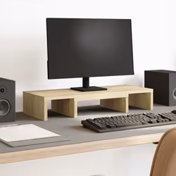 Améliorez votre espace de travail avec le support de moniteur réglable pour un meilleur confort de visualisation et un meille ...