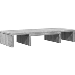 Vidaxl - Support de moniteur réglable sonoma gris bois d'ingénierie