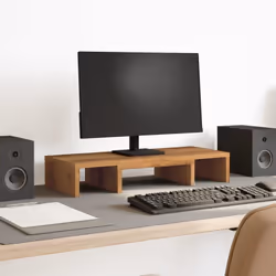 Améliorez votre espace de travail avec le support de moniteur réglable pour un meilleur confort de visualisation et un meille ...