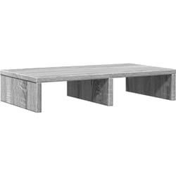 Vidaxl - Support de moniteur sonoma gris 50x27x10 cm bois d'ingénierie