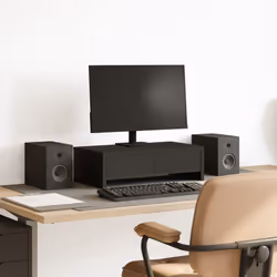 Améliorez votre espace de travail avec ce support de moniteur double pratique pour un meilleur confort de visualisation et un ...