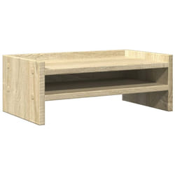 Vidaxl - Support de moniteur chêne sonoma 42x24x16 cm bois d'ingénierie