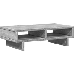 Vidaxl - Support de moniteur sonoma gris 50x27x15 cm bois d'ingénierie