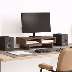 Améliorez votre espace de travail avec ce support de moniteur pratique pour un meilleur confort de visualisation et un meille ...