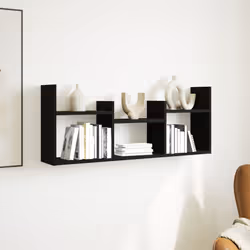 VidaXL 854797 étagères Bois Noir