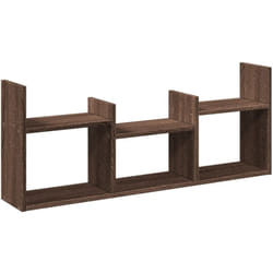 Armoire murale 100x18x40 cm chêne marron bois d'ingénierie Vidaxl