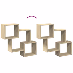 VidaXL 854807 étagères Bois - Vue supplémentaire 8