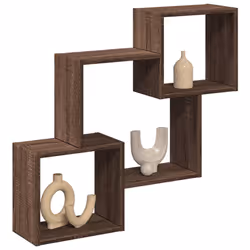 VidaXL 854811 étagères Bois Marron, Bois