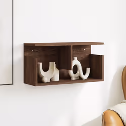 VidaXL 854829 étagères Bois Marron, Bois