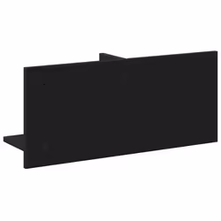 VidaXL 854851 étagères Bois Noir - Vue supplémentaire 6