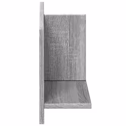 VidaXL 854855 étagères Bois Gris - Vue supplémentaire 5