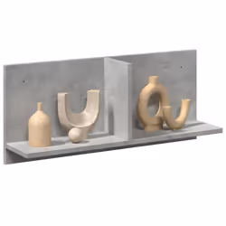 VidaXL 854862 étagères Bois Gris