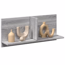 VidaXL 854864 étagères Bois Gris