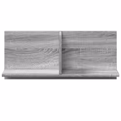 VidaXL 854864 étagères Bois Gris - Vue supplémentaire 4