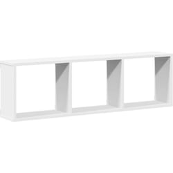 Vidaxl - Armoire murale 100x16x30 cm blanc bois d'ingénierie