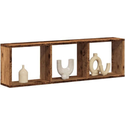 Vidaxl - Armoire murale 100x16x30 cm vieux bois bois d'ingénierie