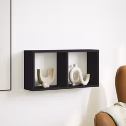 VidaXL 854878 étagères Bois Noir