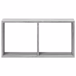 VidaXL 854882 étagères Bois Gris - Vue supplémentaire 4