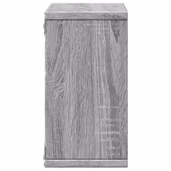 VidaXL 854882 étagères Bois Gris - Vue supplémentaire 5