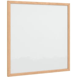 Vidaxl - Tableau blanc magnétique avec cadre bois de pin massif 40x40 cm