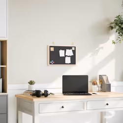 Ce tableau noir est une solution idéale pour créer un endroit dans votre maison ou votre bureau pour écrire des notes et grib ...