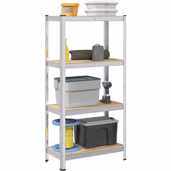 Cette étagère de rangement est un excellent choix pour le stockage résidentiel et commercial, offrant beaucoup d'espace pour ...