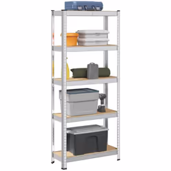 Cette étagère de rangement est un excellent choix pour le stockage résidentiel et commercial, offrant beaucoup d'espace pour ...