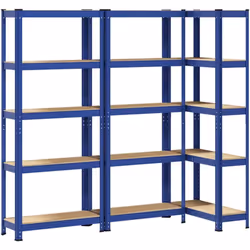 Ces étagères de rangement sont un excellent choix pour le stockage résidentiel et commercial, offrant beaucoup d'espace pour  ...