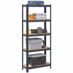 Cette étagère de rangement est un excellent choix pour le stockage résidentiel et commercial, offrant beaucoup d'espace pour ...