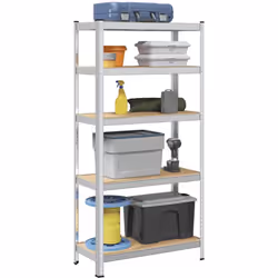 Cette étagère de rangement est un excellent choix pour le stockage résidentiel et commercial, offrant beaucoup d'espace pour  ...