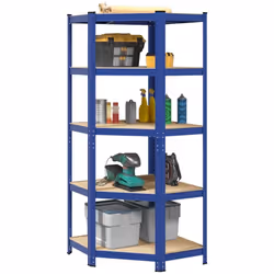Cette étagère d'angle est un excellent choix pour le stockage résidentiel et commercial, offrant beaucoup d'espace pour garde ...