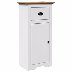 VidaXL 4016858, Blanc, Marron, Métal, Bois, 440 mm, 300 mm, 900 mm, 1 pièce(s)