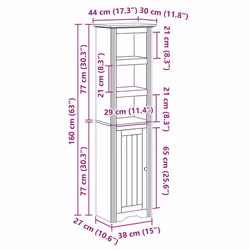 VidaXL 4016861 ensemble de meuble de salle de bain - Vue supplémentaire 7