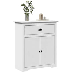 Armoire de couloir bodo blanc 80x35x90 cm - Vidaxl