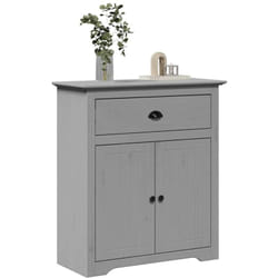Armoire de couloir bodo gris 80x35x90 cm Vidaxl