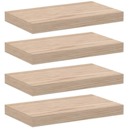 Étagères flottantes 4 pcs 40x23,5x4 cm bois d'ingénierie vidaXL