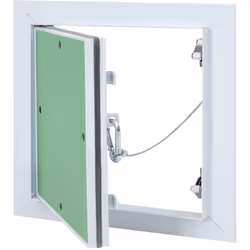 Panneau d'accès vidaXL avec un cadre en alu et une plaque de plâtre de 250x250 mm