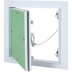 Panneau d'accès vidaXL avec un cadre en alu et une plaque de plâtre de 250x250 mm