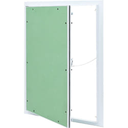 Panneau d'accès avec cadre en aluminium et plaque de plâtre 500x600 mm Vidaxl