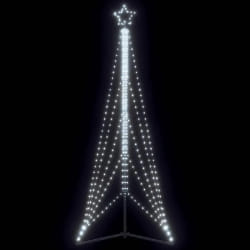vidaXL Sapin de Noël à LED 525