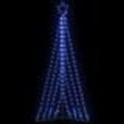 vidaXL Sapin de Noël à LED 339 LED blanc froid 187 cm