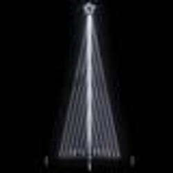 vidaXL Sapin de Noël à LED 789 LED blanc froid 476 cm
