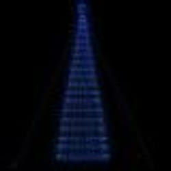 vidaXL Sapin de Noël à LED 1534 LED bleu 503 cm