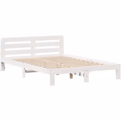VidaXL 855577, Blanc, 144 cm, 193,5 cm, 65,5 cm, 1400 x 1900 mm, 1 pièce(s)