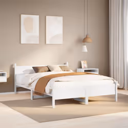 VidaXL 855592, Blanc, 1450 mm, 2,09 m, 720 mm, 1400 x 2000 mm, 1 pièce(s)